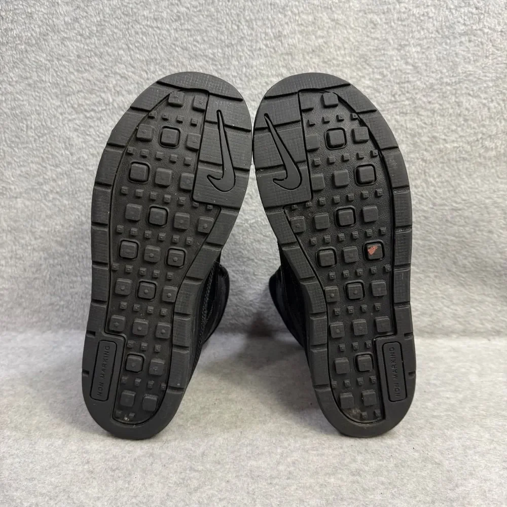 Nike ACG Boots Kids Size 5Y Woodside 2 High GS Black Winter Snow Shoe 524872-004